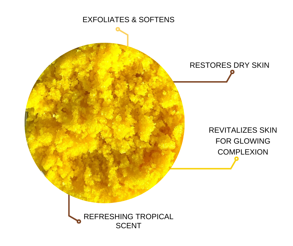 Passion Fruit Foaming Body Scrub