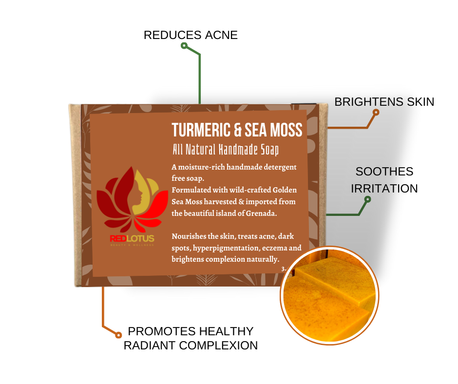 Turmeric Sea Moss Soap