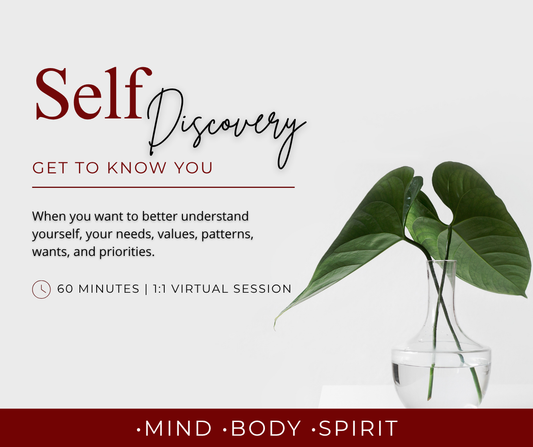 SELF DISCOVERY- Get To Know You